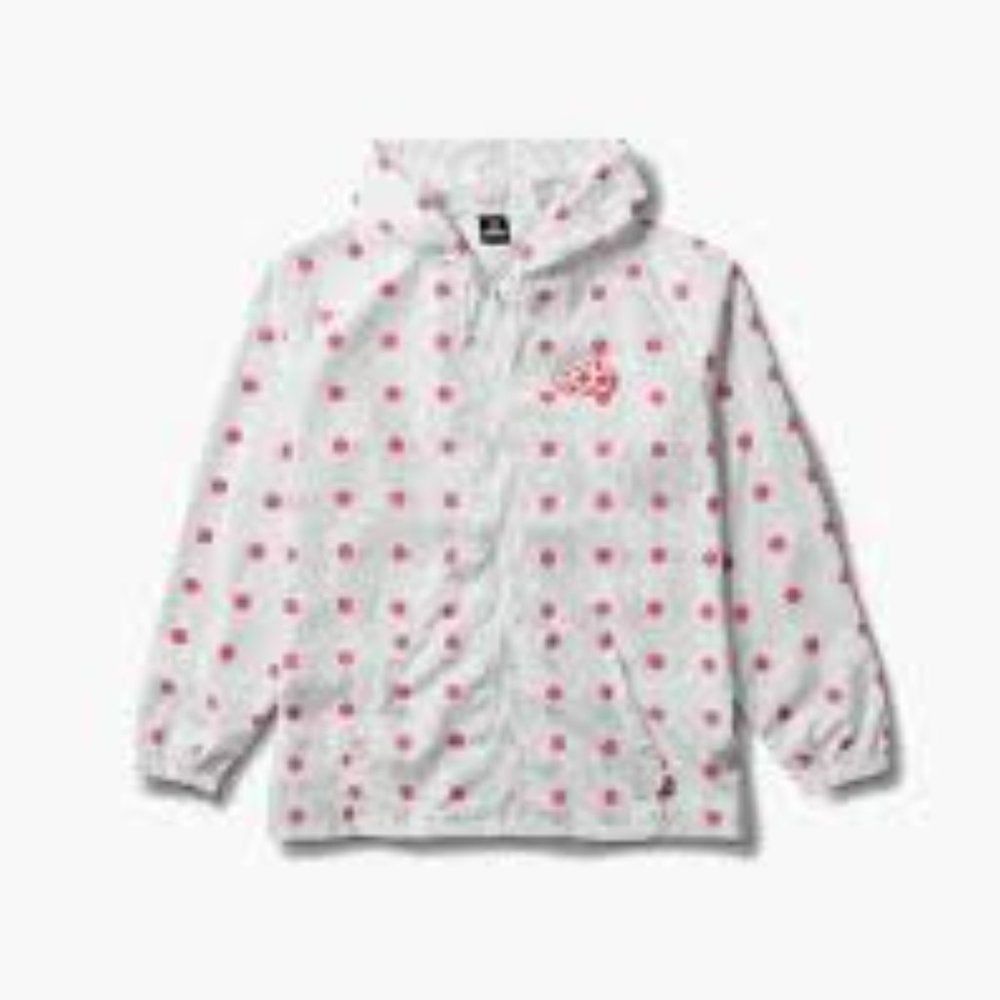 Electric Daisy Carnival festival hooded full zip jacket windbreaker L